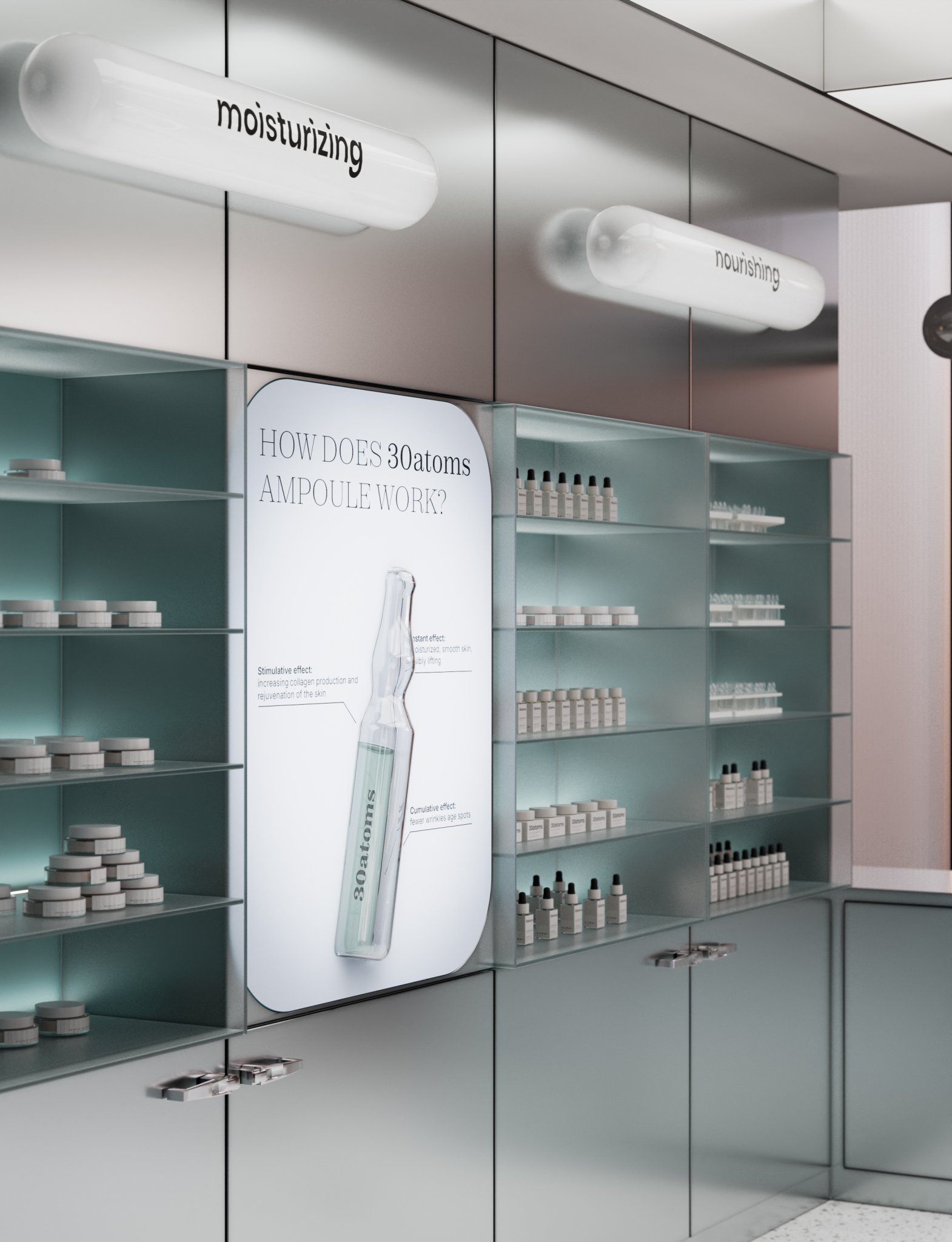 护肤品牌30atoms快闪店丨Kseniya Popova-7