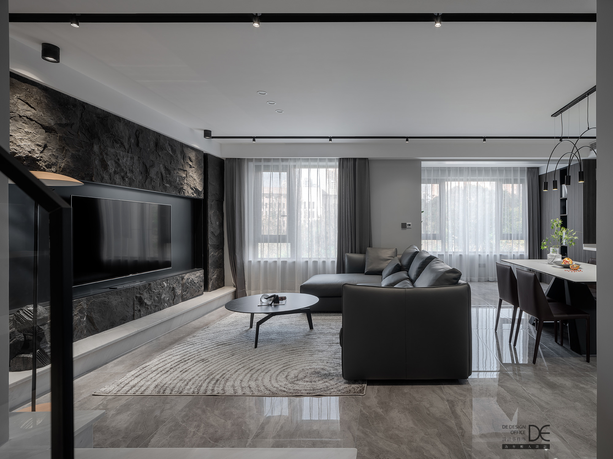 163㎡跃层现代风,三口之家理想生活丨DE 设计师事务所-34