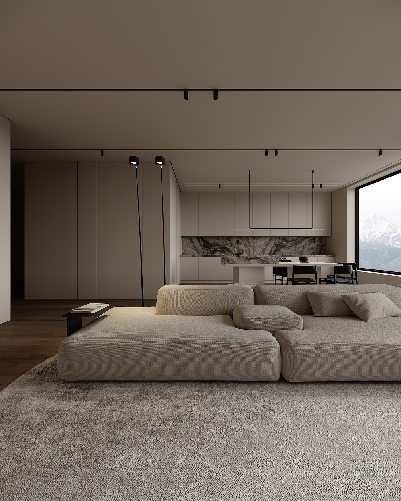 极简风住宅设计 这也太高级了吧！-1