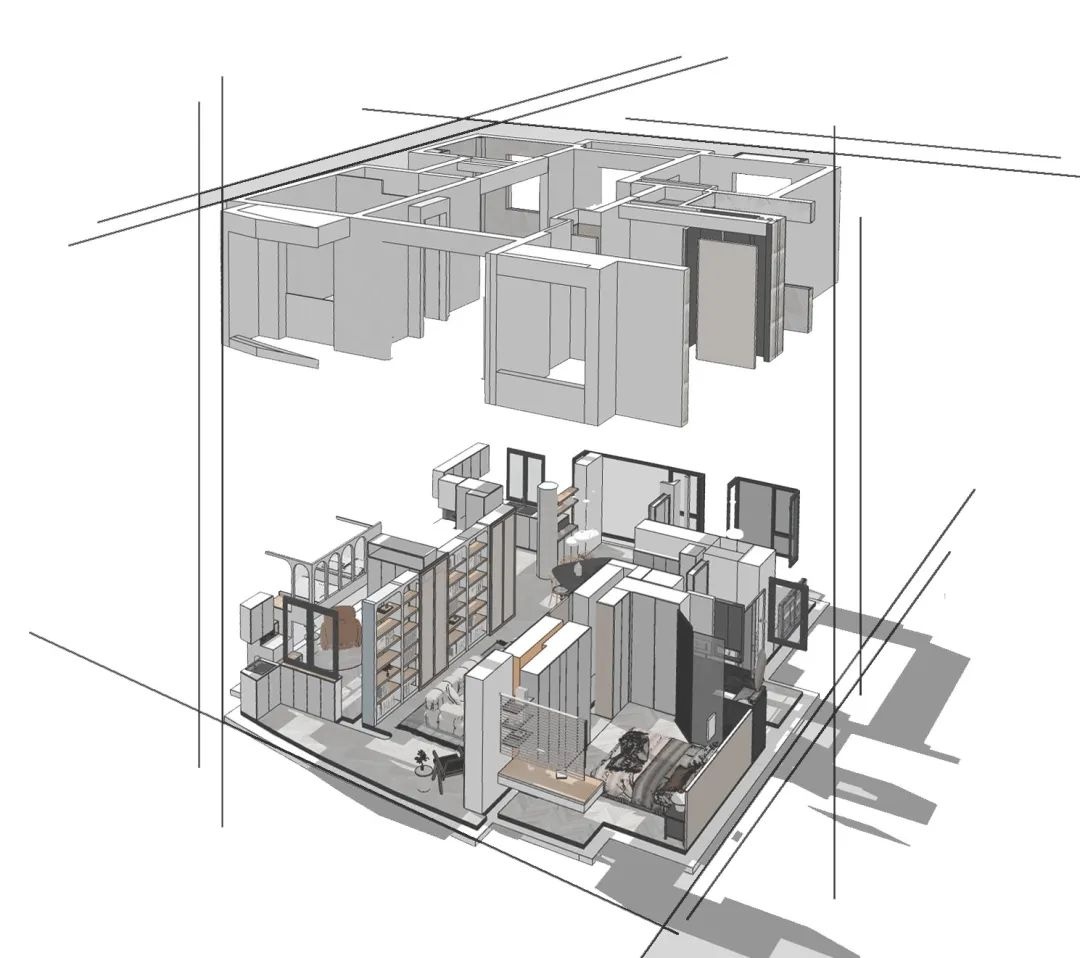 杭州孟母板块暖系学区房亲子舒适空间设计丨中国杭州丨文青设计-73