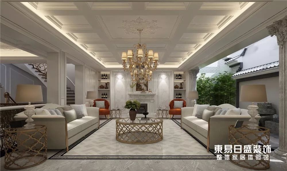 李江维出品 ▎430㎡简欧墅装，高贵典雅对称美-27