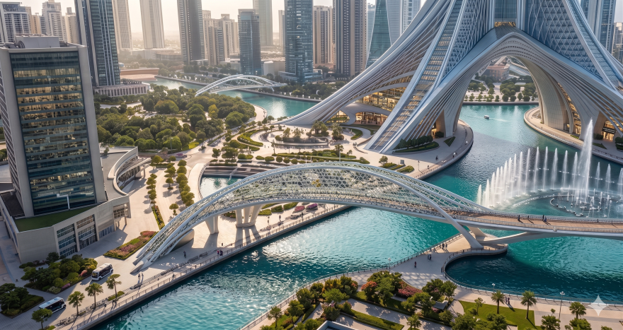 《大门·未来主义城市概念》-3