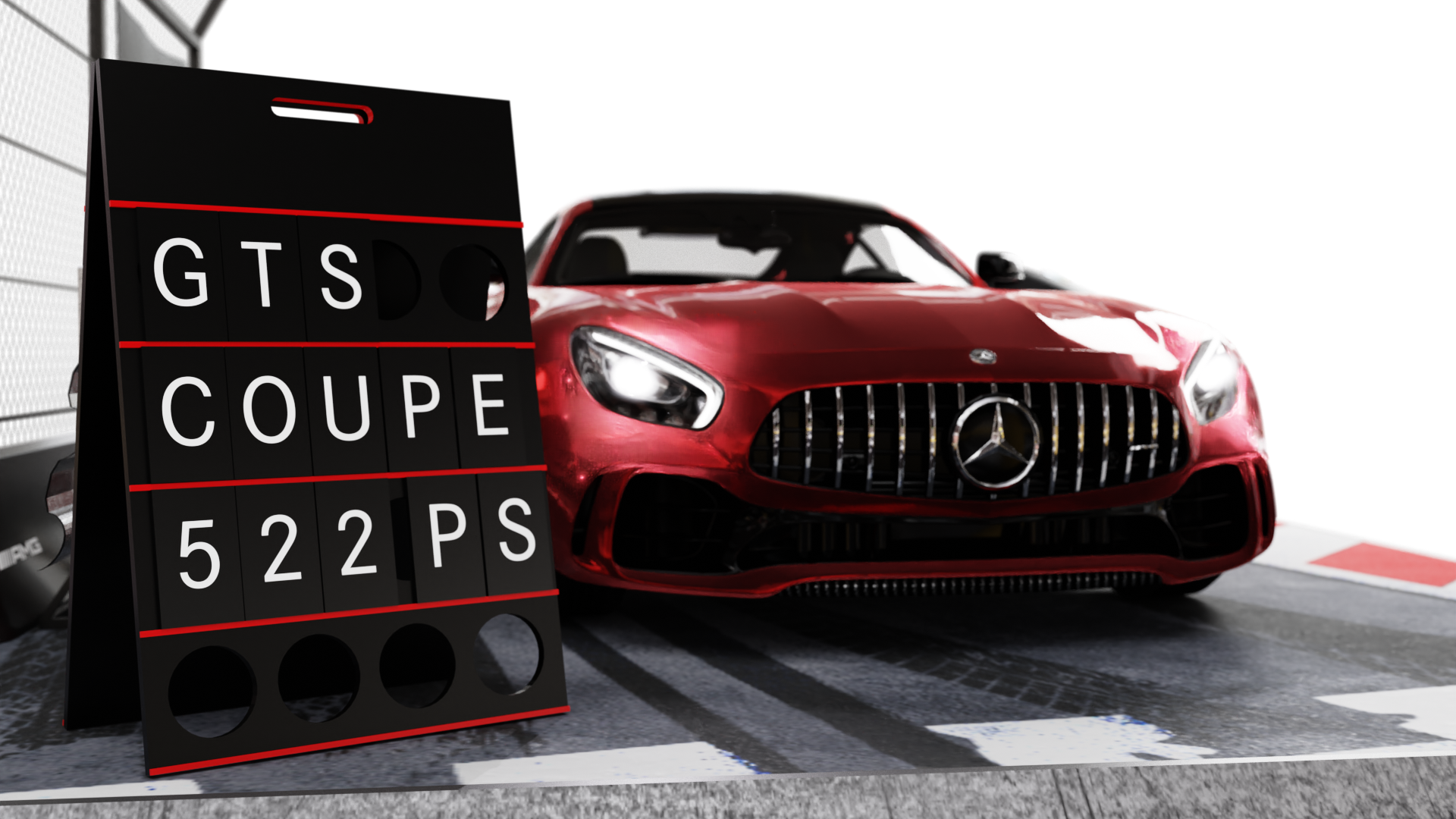 Mercedes Benz AMG Car Stand-7