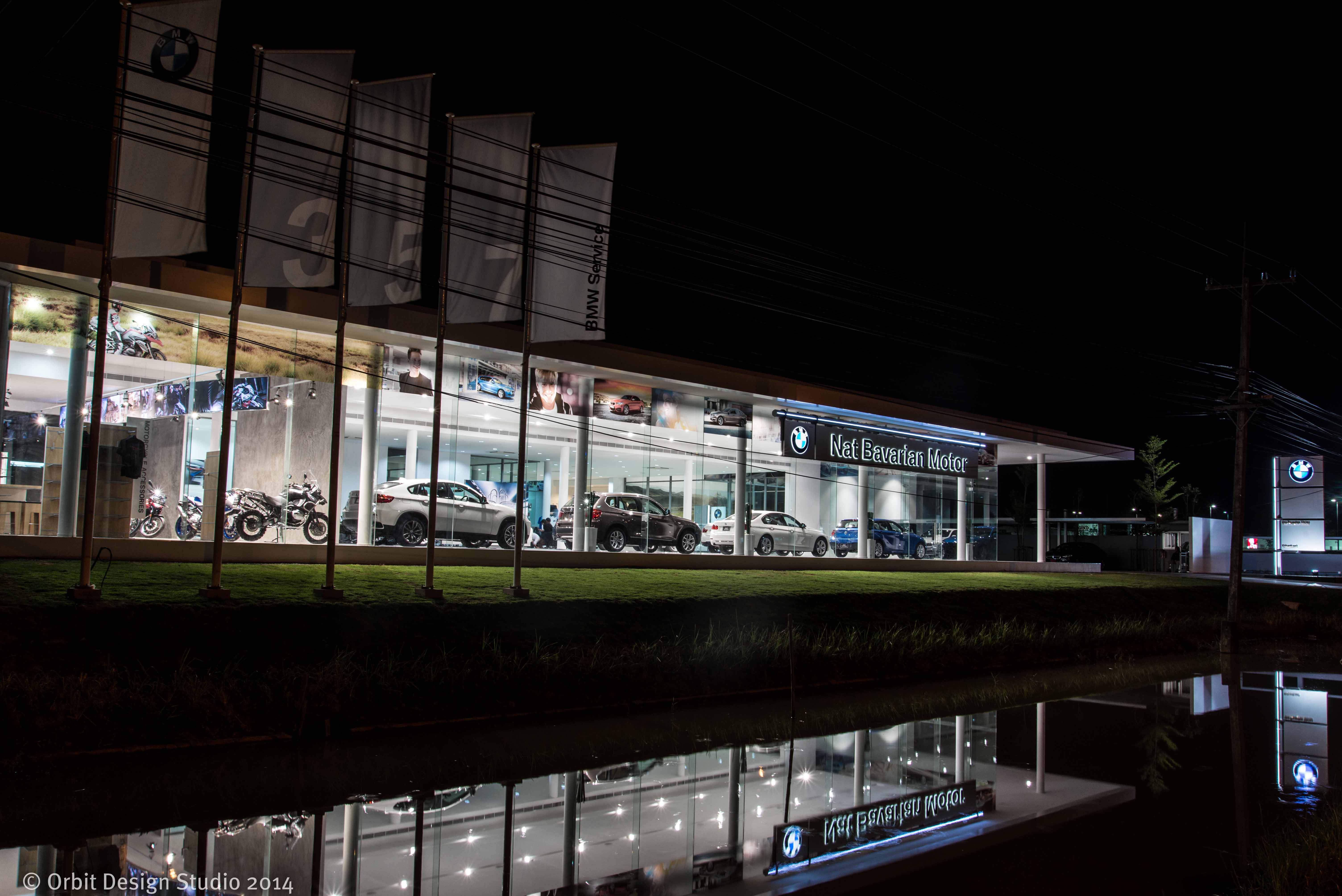 曼谷 BMW 展厅 | 轨道设计工作室-9