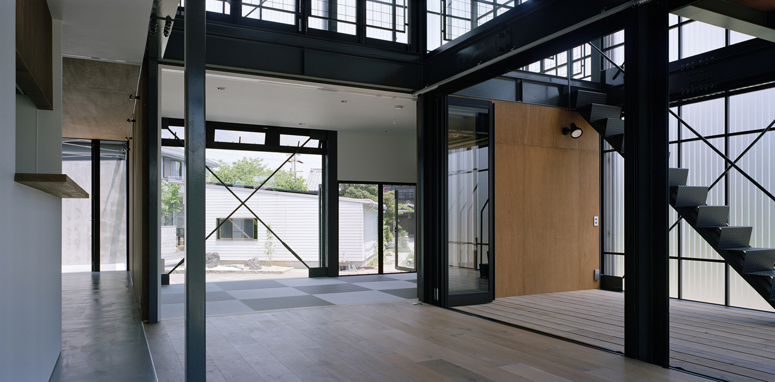 山石武喜打造简约钢构住宅 融入环境与自然共生-24