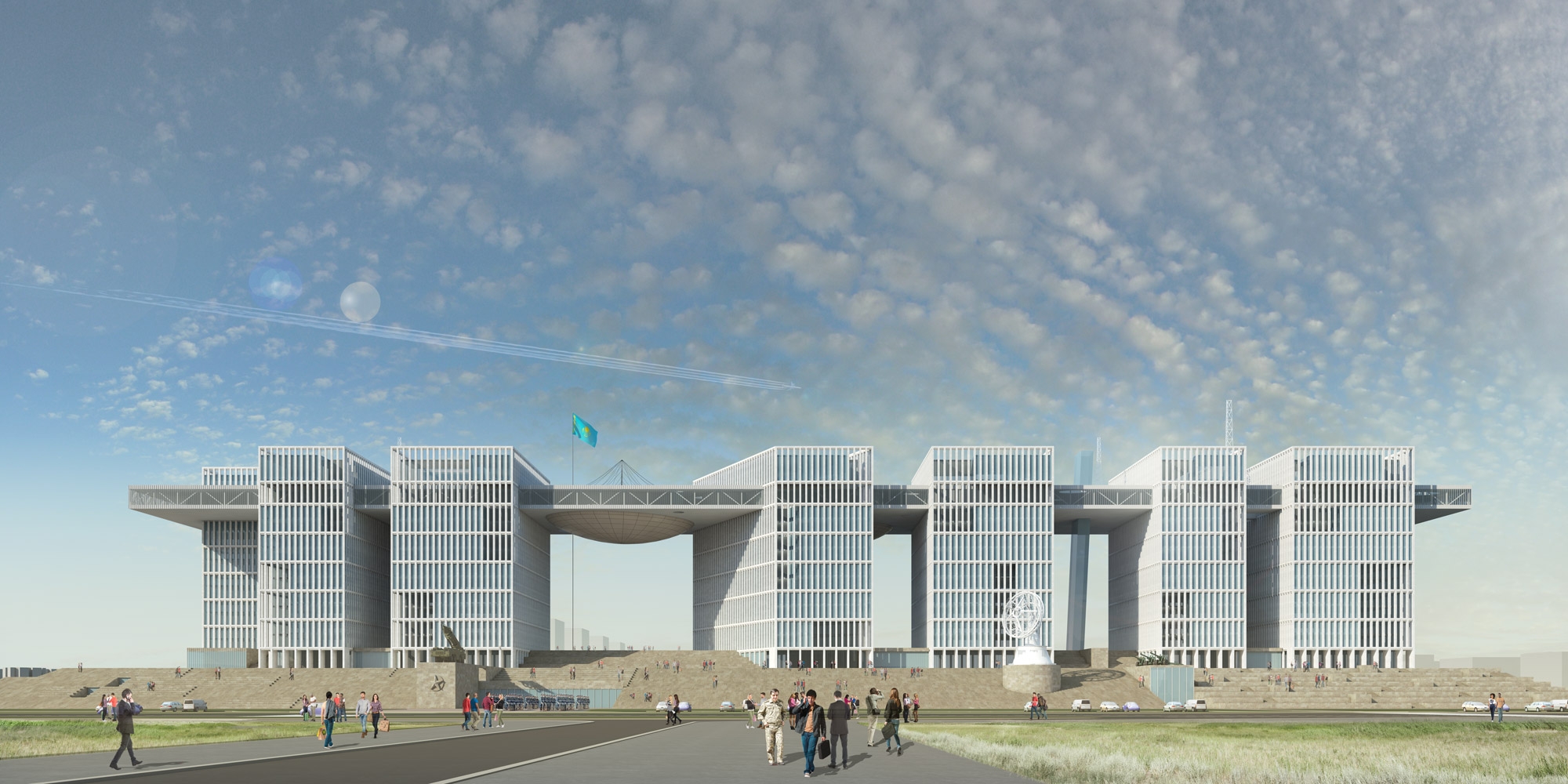 多功能国防部大楼 · 现代设计与多功能空间的完美结合-6