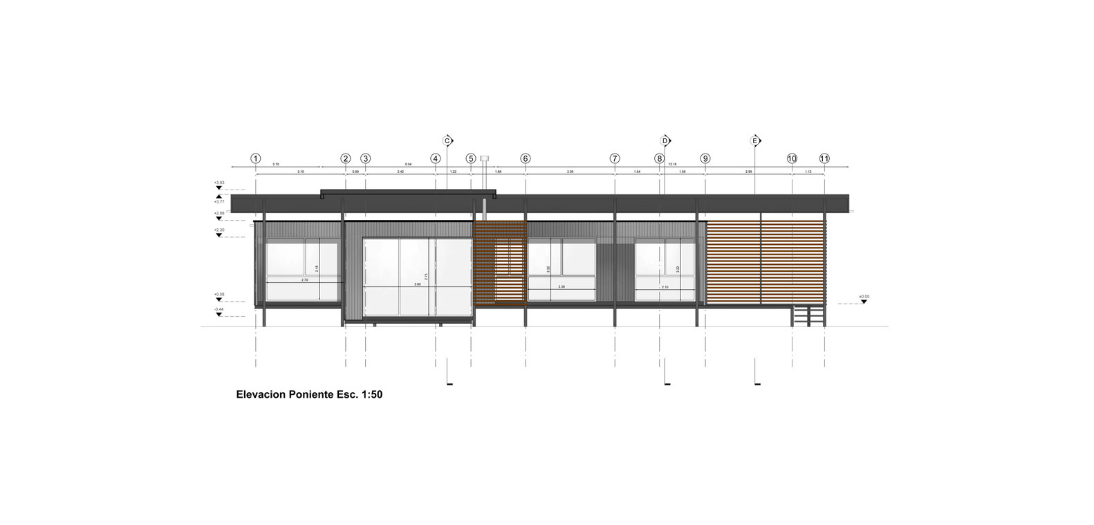 智利瓦尔帕莱索 90 平米现代度假屋，木质与玻璃的生态对话-38