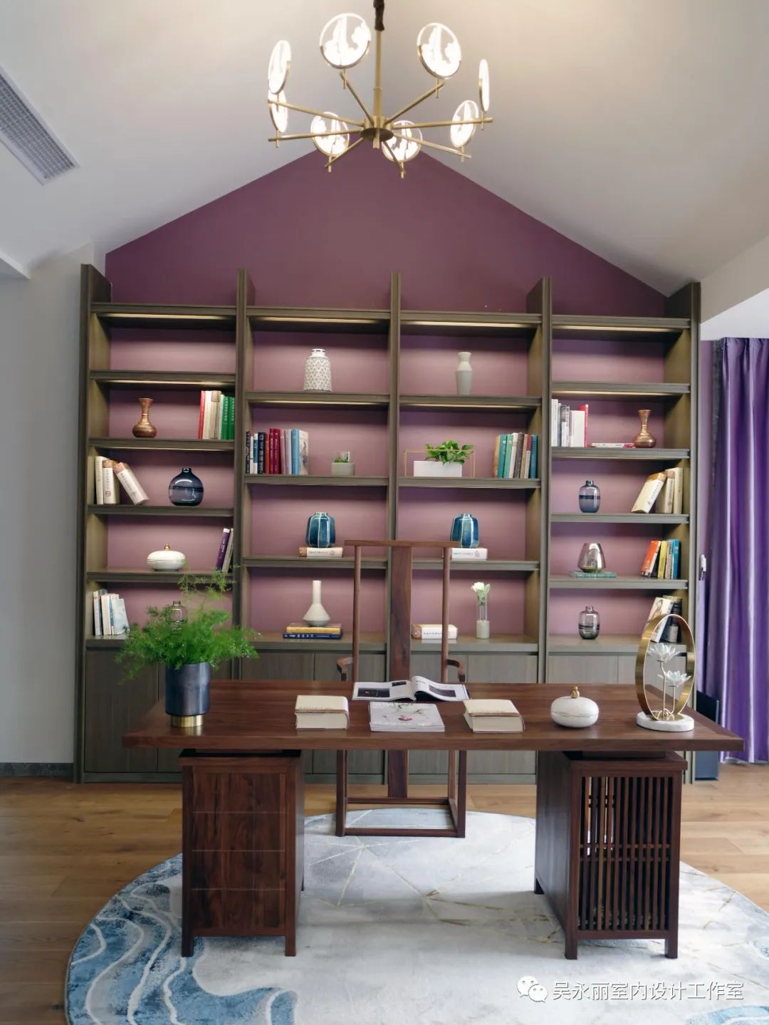 惠州御湾雅墅新中式轻奢风设计-82