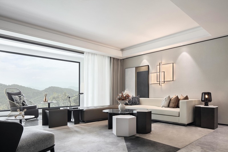 济南中海样板间,意式雅奢的摩登空间-11