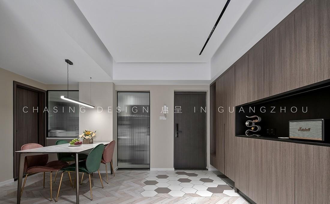 四段式玄关,打造完美收纳空间丨CHD 启呈设计-2