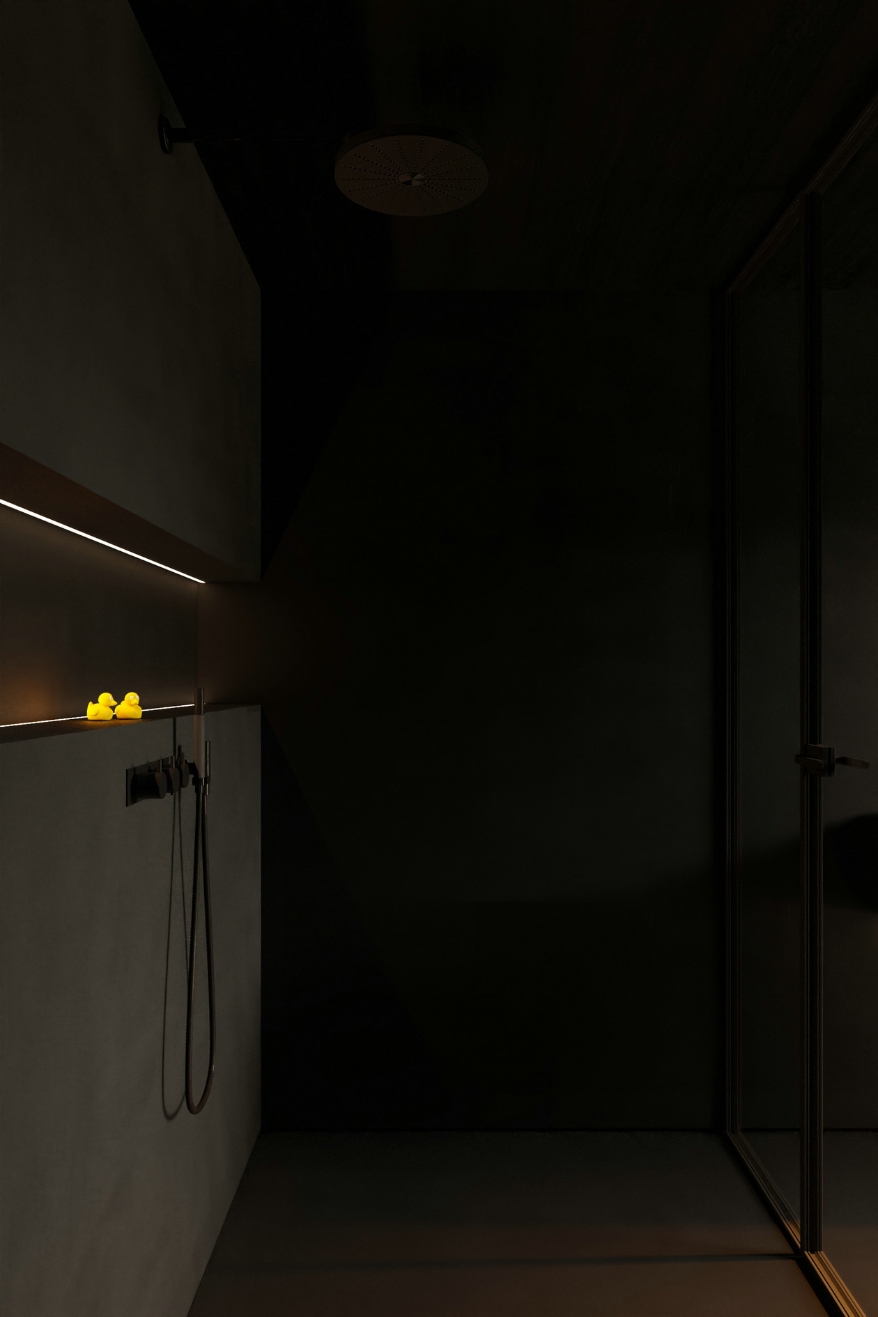 暖色极简空间设计丨Igor Sirotov-22