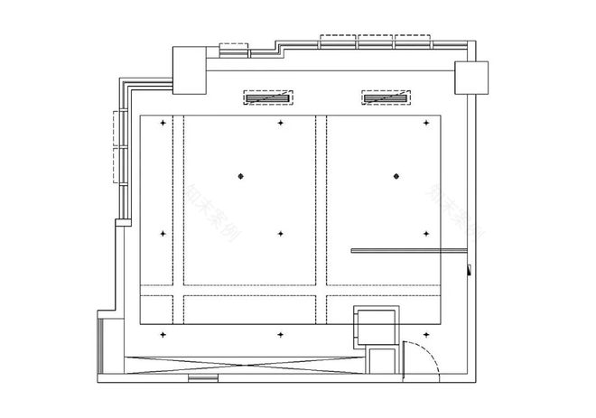 20万元办公空间200平米装修案例-15