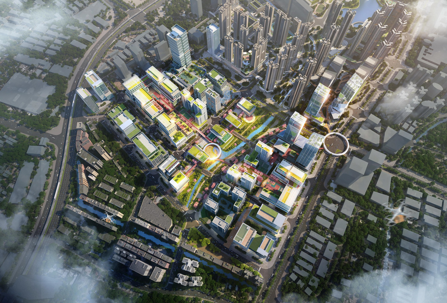 深圳万丰大朗山南区硅链西海岸活力湾芯城-0