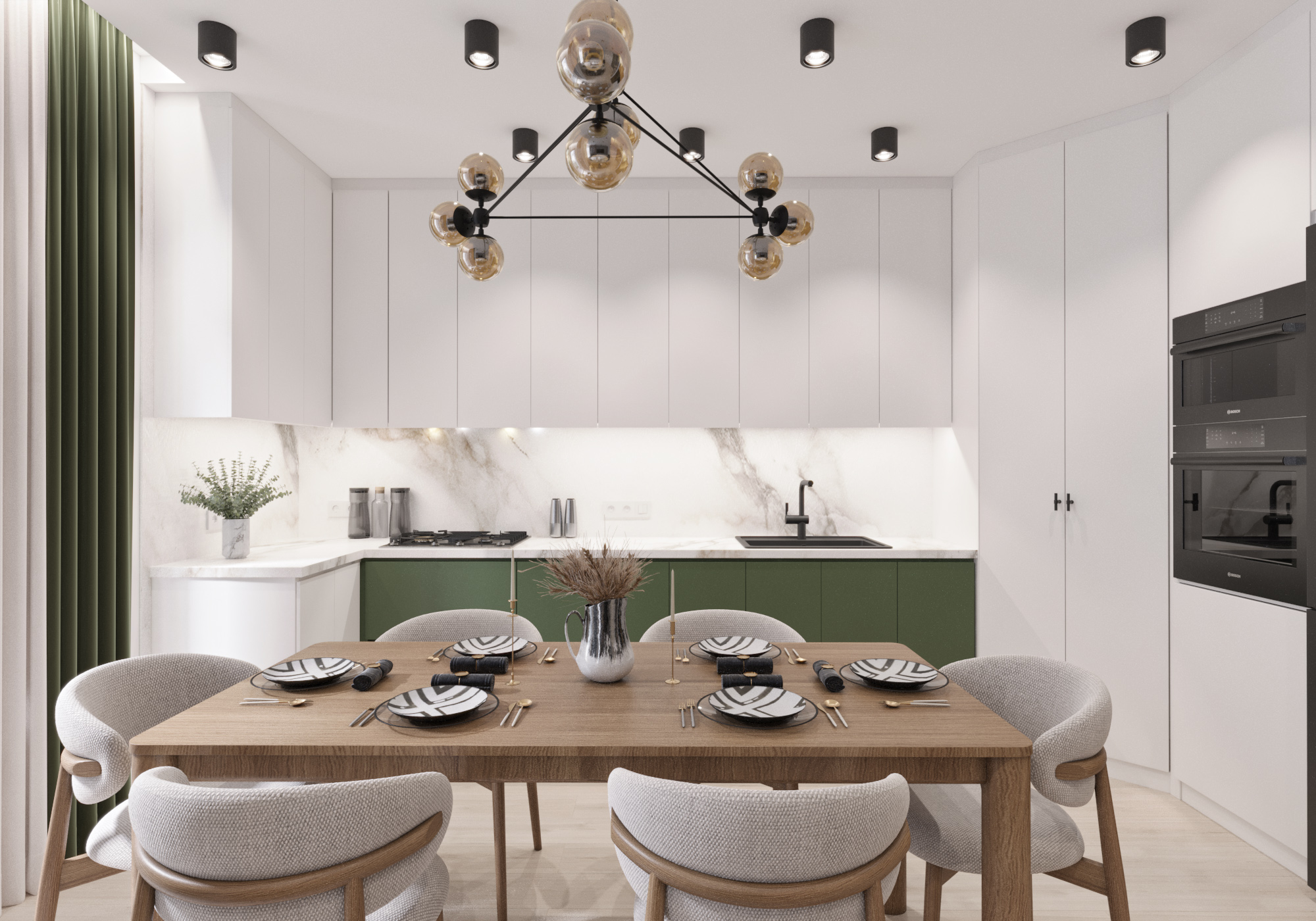 Apartment design 115m2. NRG Mirzo Ulugbek. Taskkent-8