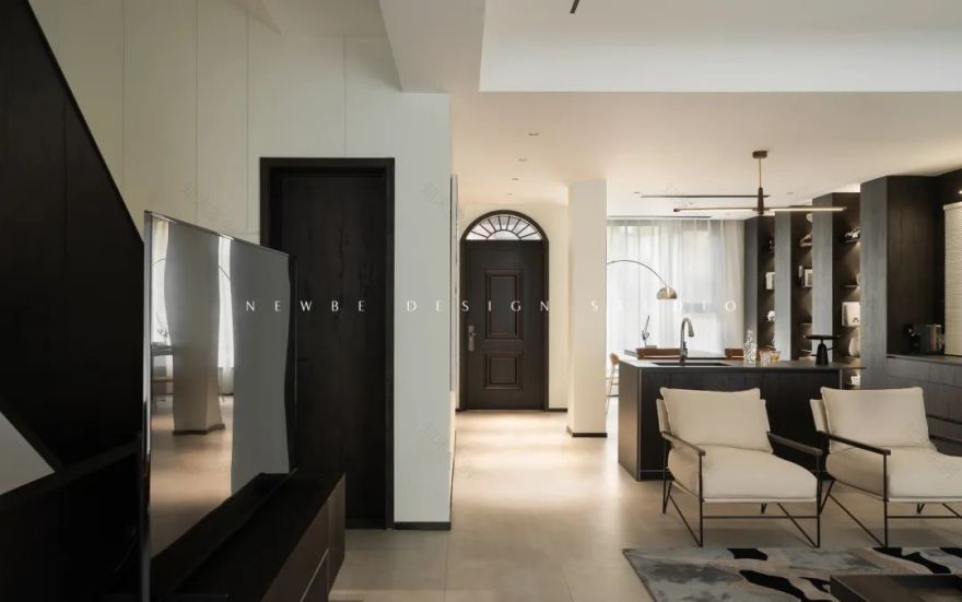 350㎡现代简约别墅,负一度的呼吸空间丨YIM DESIGN-11