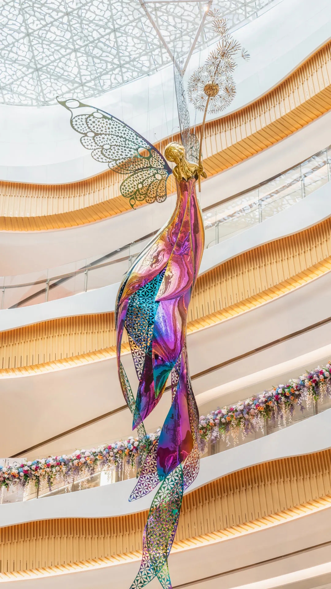 深圳宝安大仟里沐光仙子装置丨中国深圳丨AART 策展人,艺术家陈思民-5