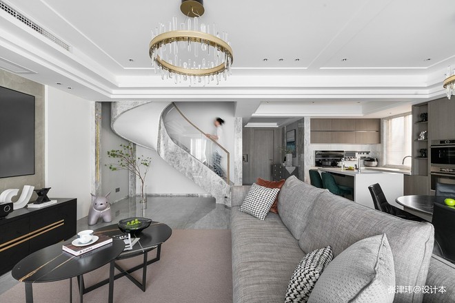 160万元复式180平米装修案例-12