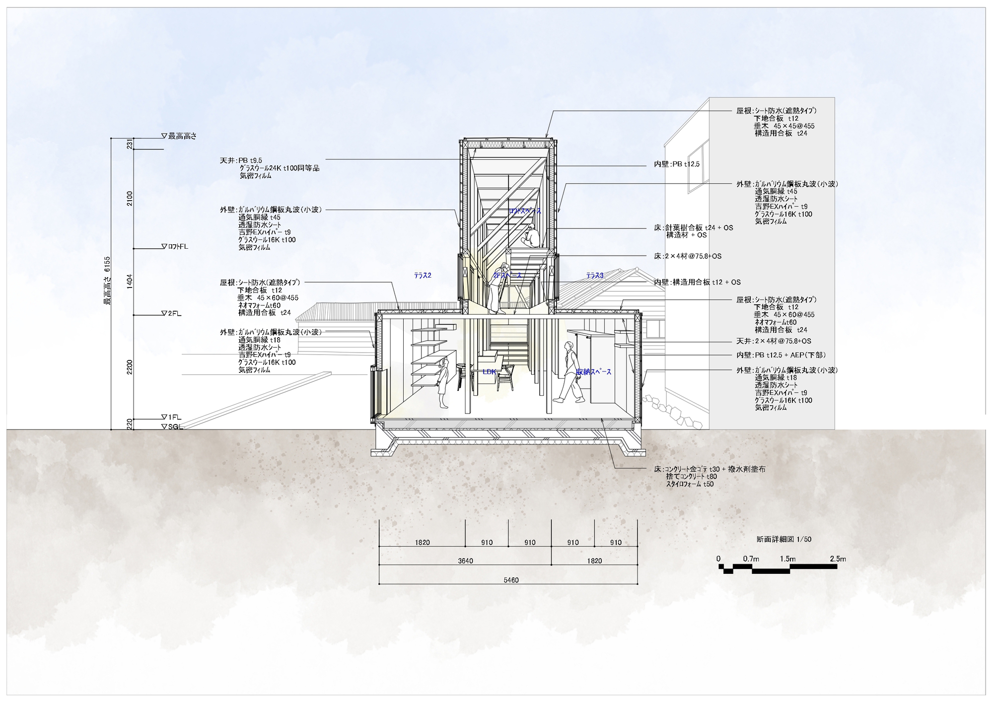 TN1号住宅 1号建筑师事务所丨日本-50