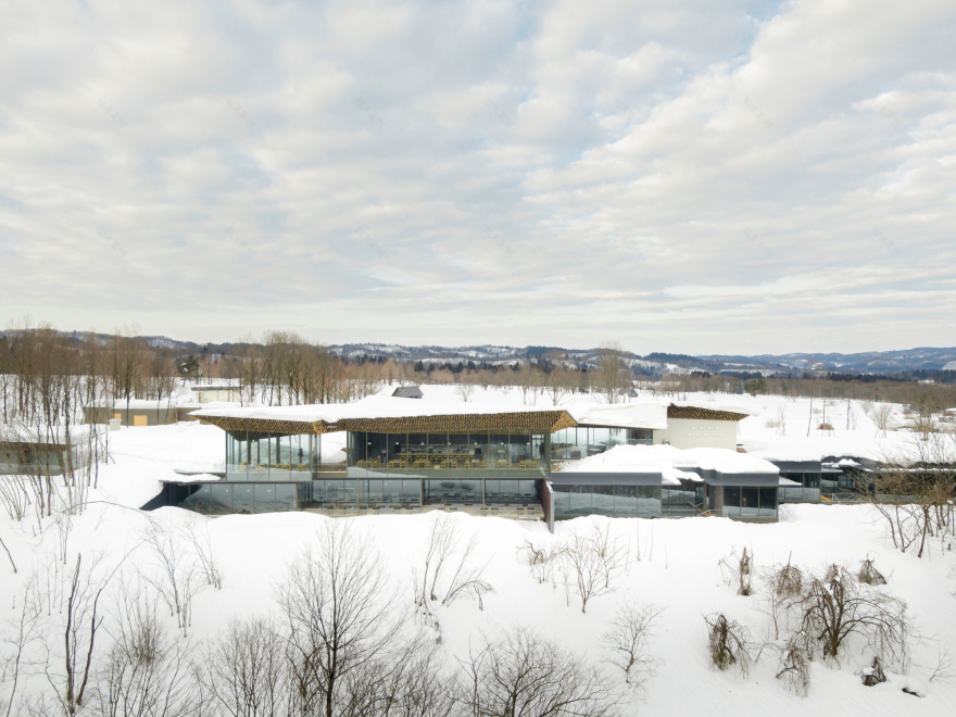 Snowpeak Field Suite 水疗中心总部丨日本丨Kengo Kuma & Associates-14