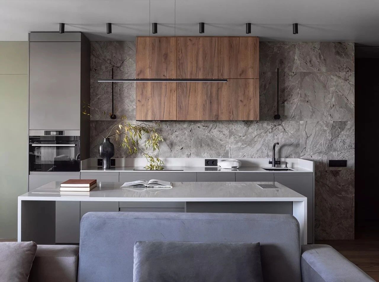 81㎡独居男人的现代空间设计-19