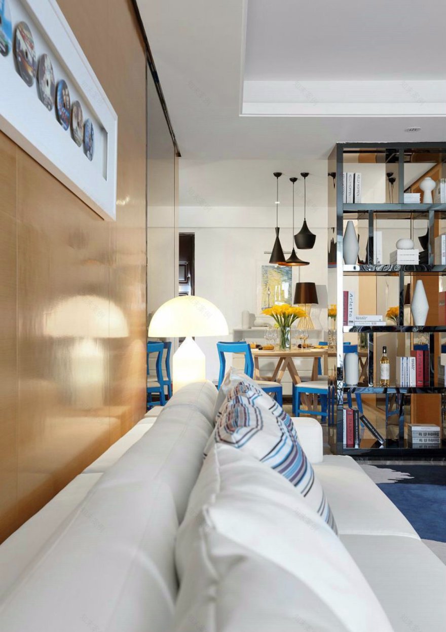 110㎡保山坤泰中央名门A3样板房 深圳市西思贝尔设计事务所-13