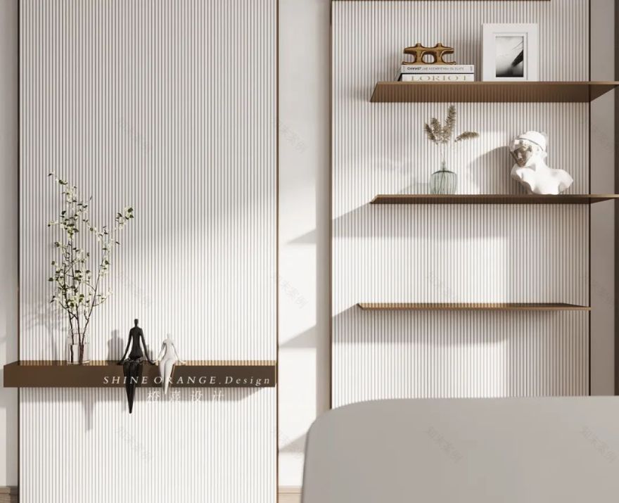 《海鲸》橙熹设计打造 160m²通透质感婚房,极简风格诠释生活美学-45