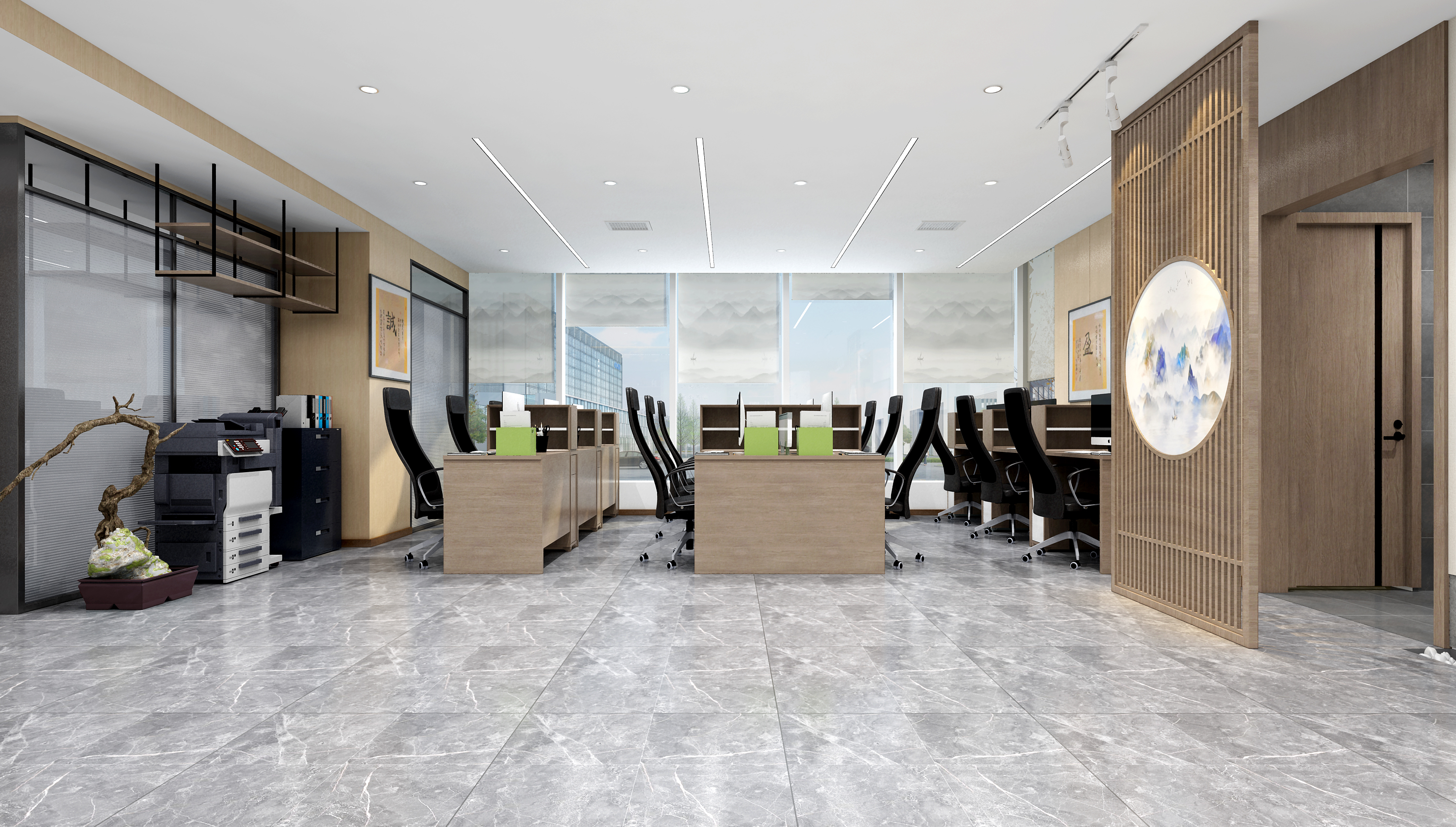 昆德医疗办公室丨河南天恒建筑装饰工程有限公司-9