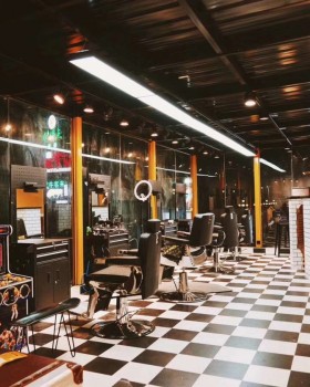 湛江 STbarber Shop 美式男士理发店设计