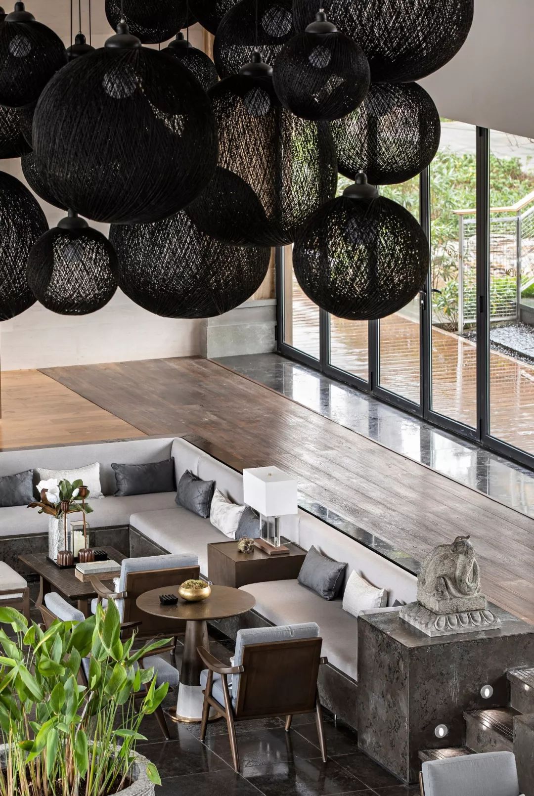 佛山拾野川售楼处 | 岭南人文与自然融合的室内空间-12