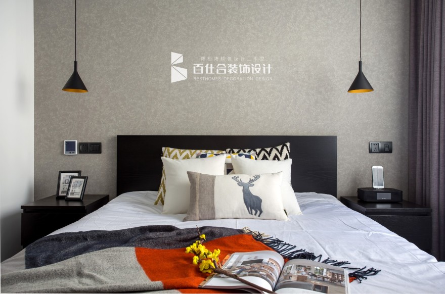 自“游”空间——139㎡摩登洋派现代宅 百仕合装饰设计-41