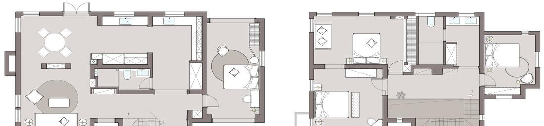 270°交互别墅里的复古摩登生活范本丨中国南京-59