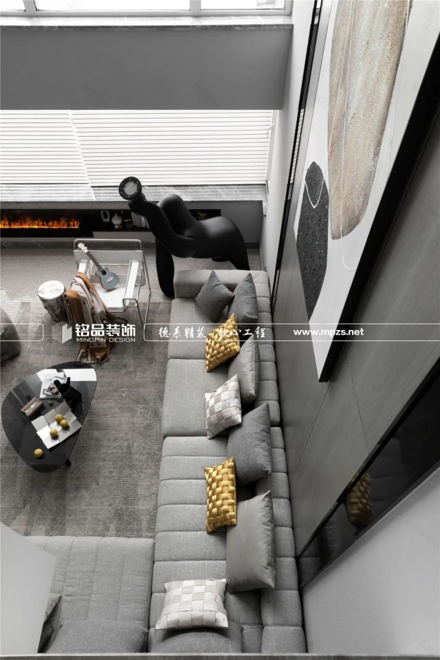 钱塘江畔 450㎡现代港式高端跃层,创意设计打造舒适生活空间-34