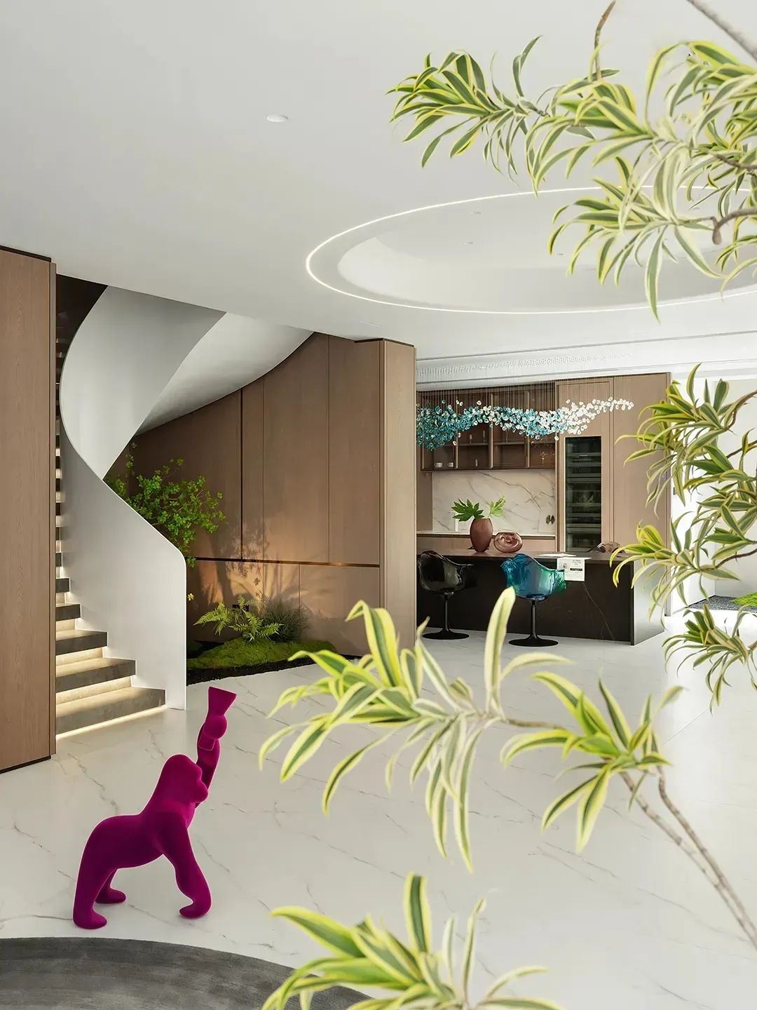 600㎡轻奢豪宅，都市新贵的正确打开方式！-13