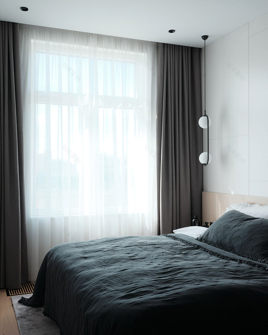 圣彼得堡 75 平米学生公寓 | 红色丝绒沙发成为亮点-20