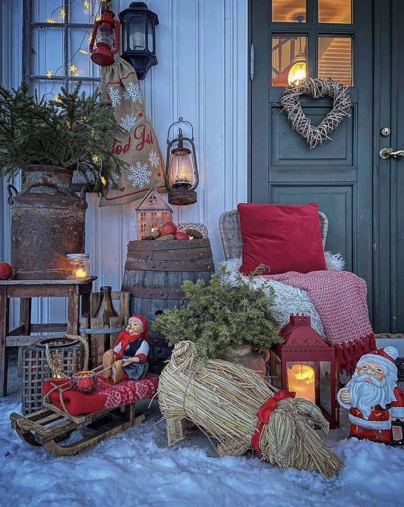 Wishing You A Very Merry Christmas: 80 Decorating Ideas To Inspire-72