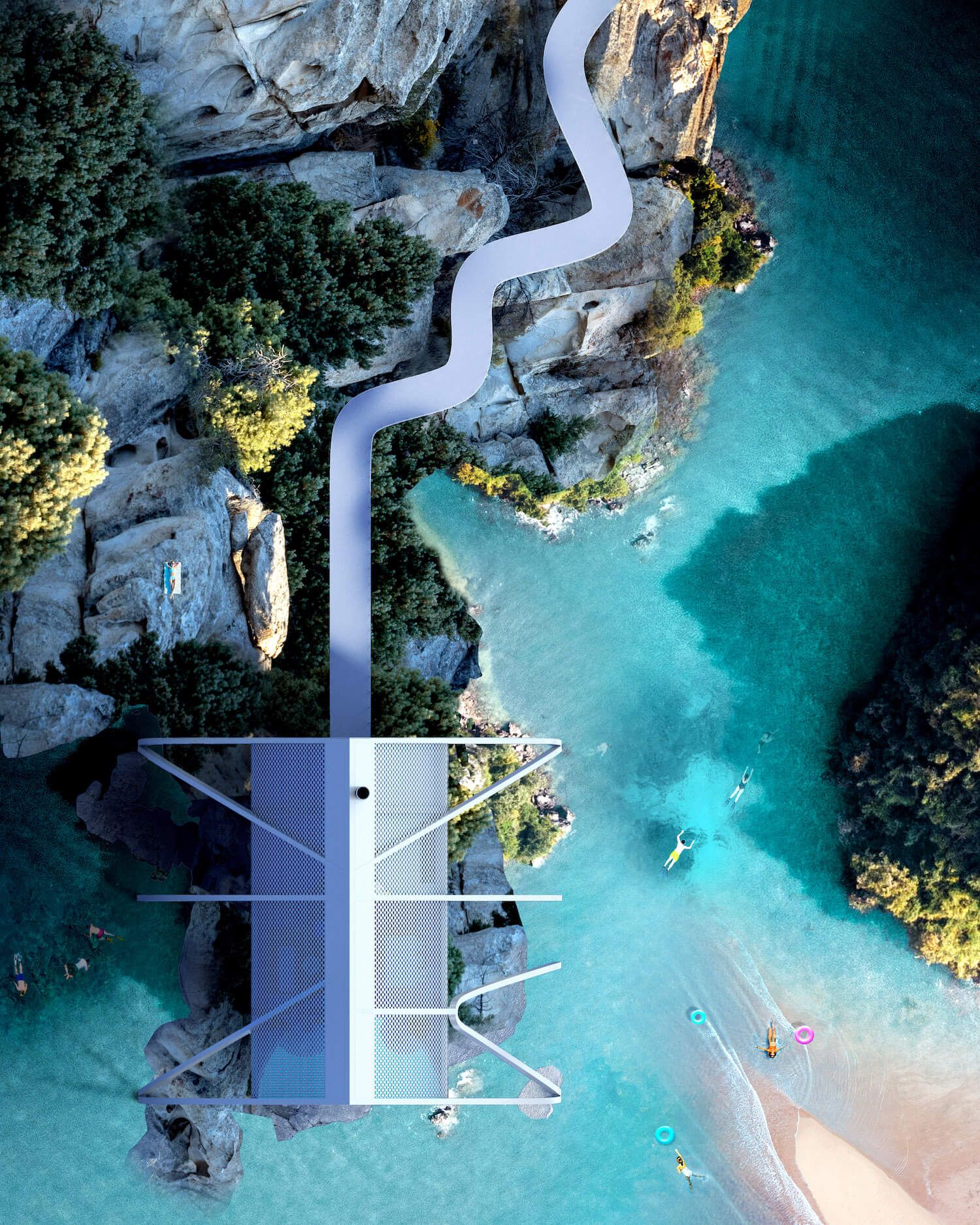 希腊海滨的白色小屋丨ANTIREALITY-7