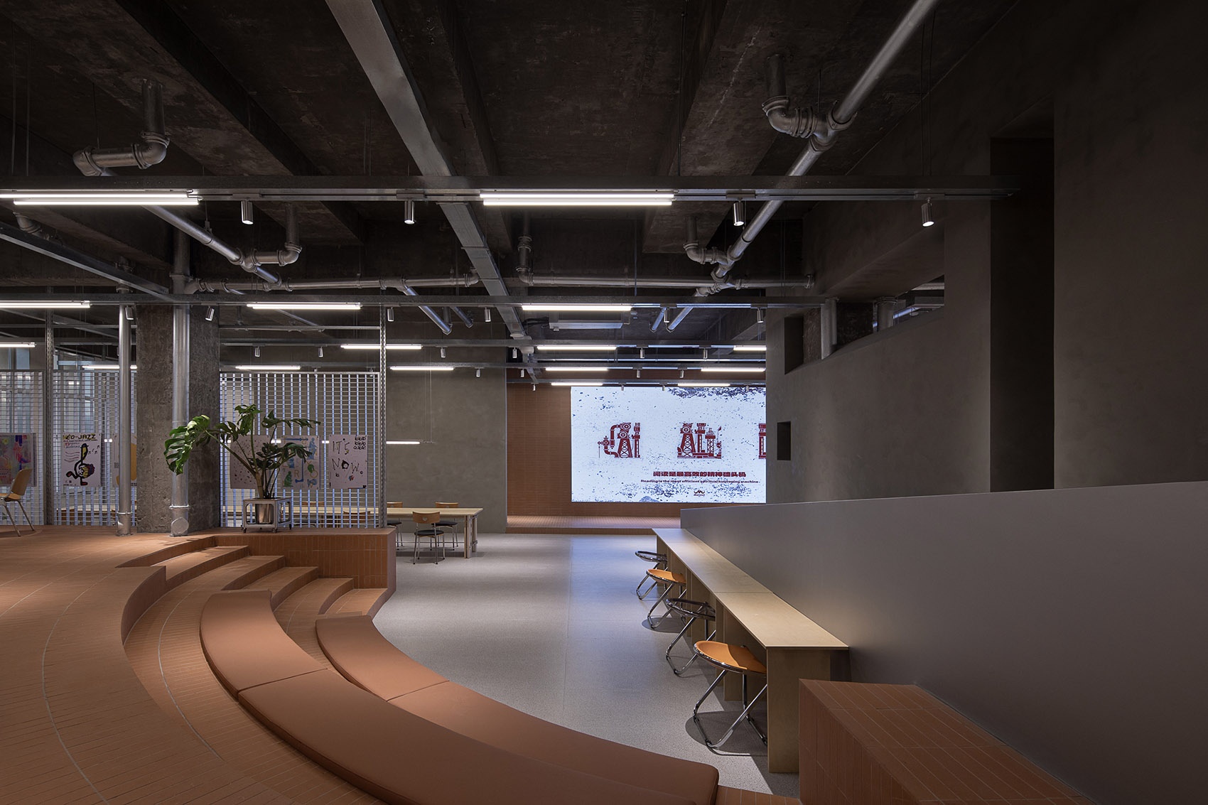 黑龙江省大庆市“猛咖”咖啡馆丨中国大庆丨慢珊瑚设计-74