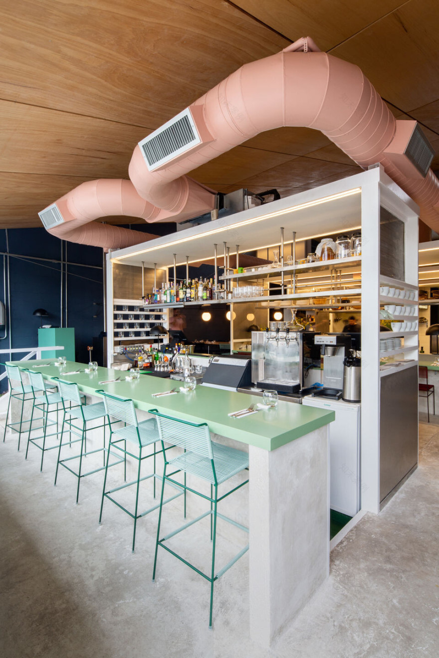 巴西 Vapor arquitetura 餐厅设计丨巴西圣保罗-9