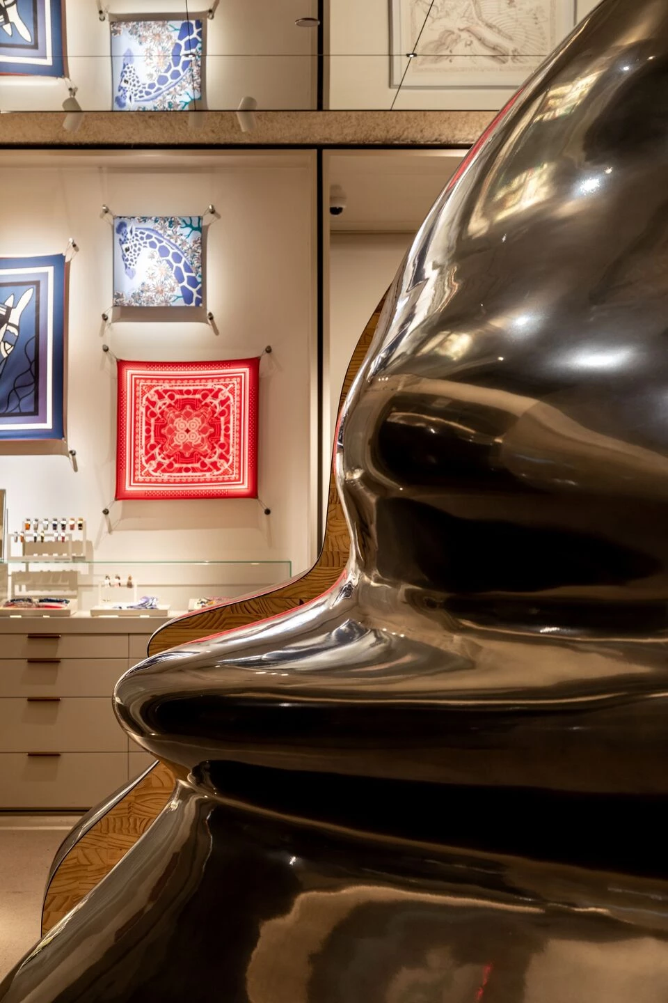 巴西爱马仕快闪店丨巴西圣保罗丨Estudio Guto Requena-42