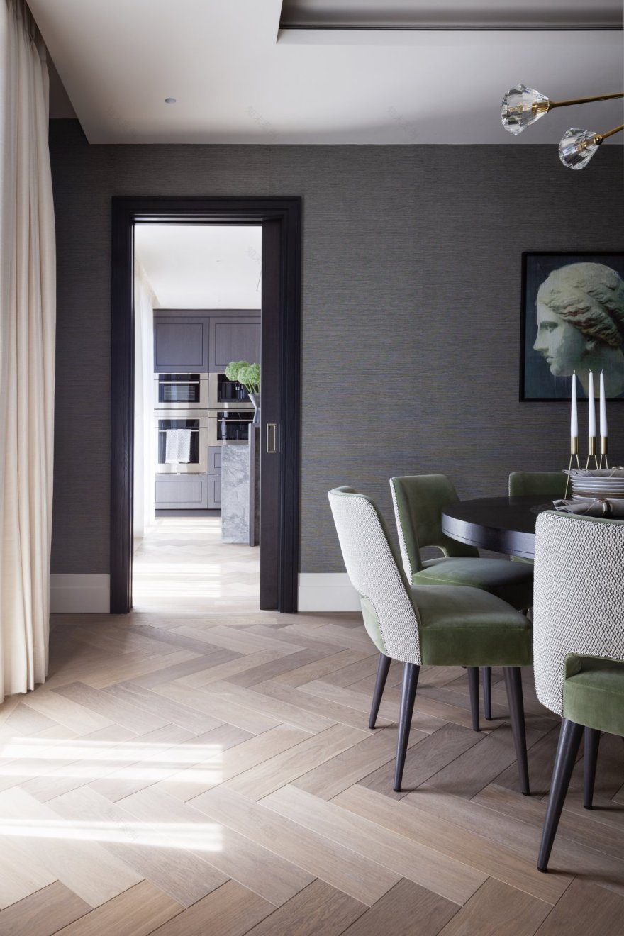 伦敦 Chelsea Barracks 艺术家住宅,英伦风格与现代艺术完美融合-13