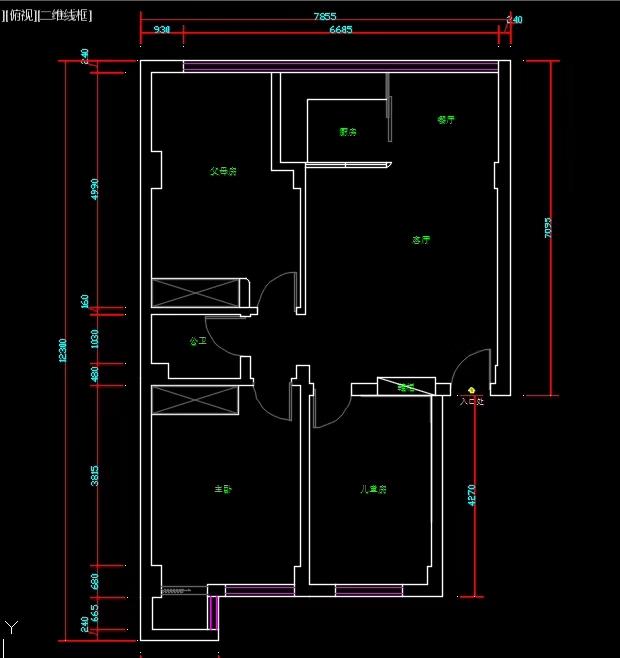 15天爆改三房二厅一厨一卫-0
