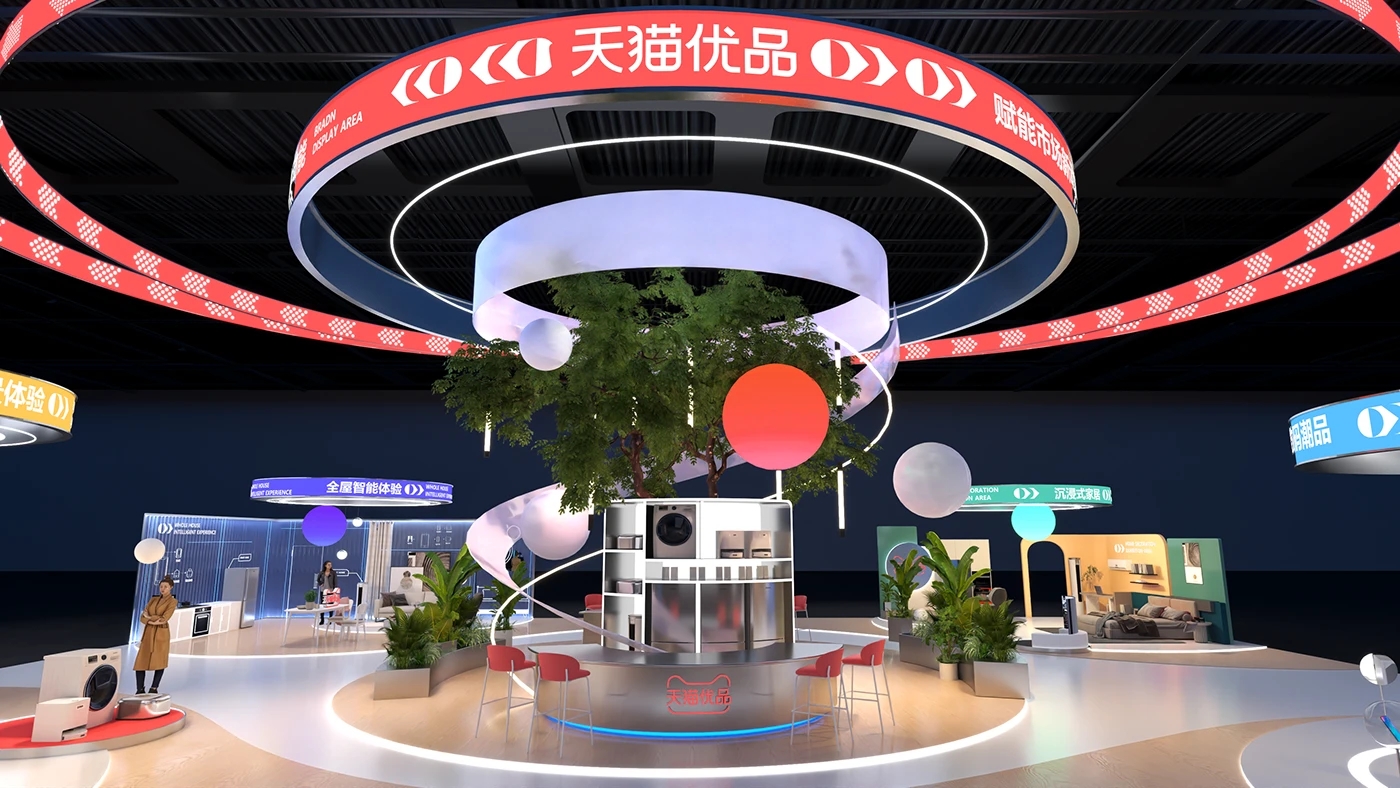 智能家居美陈 | 打造梦想中的科技感家居美陈馆-1