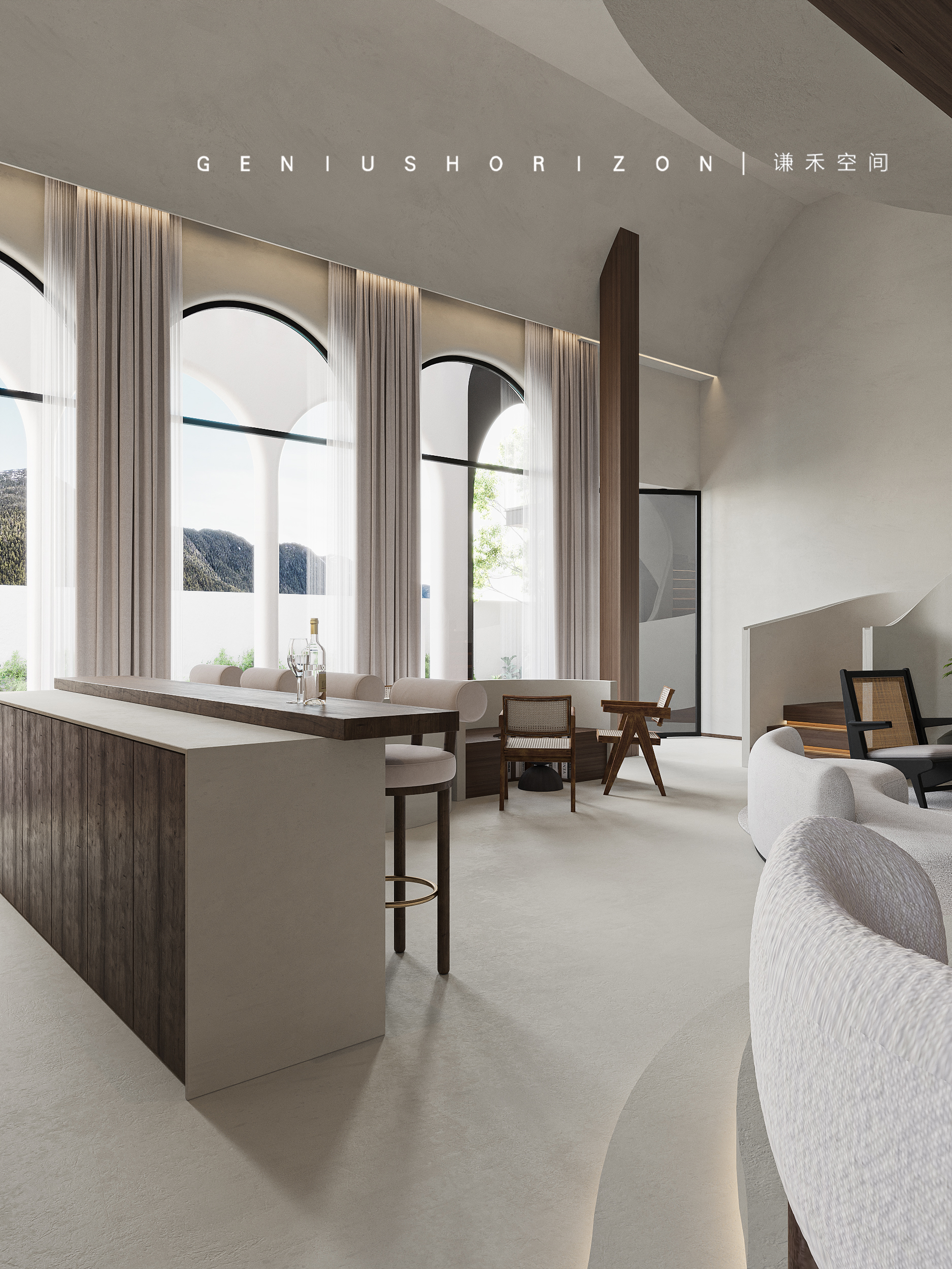 侘寂民宿设计丨谦禾空间设计事务所-29