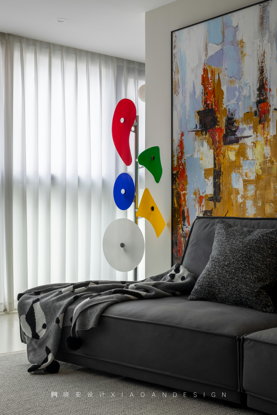色彩斑斓的家 · 晓安设计打造温馨热闹的私宅-22