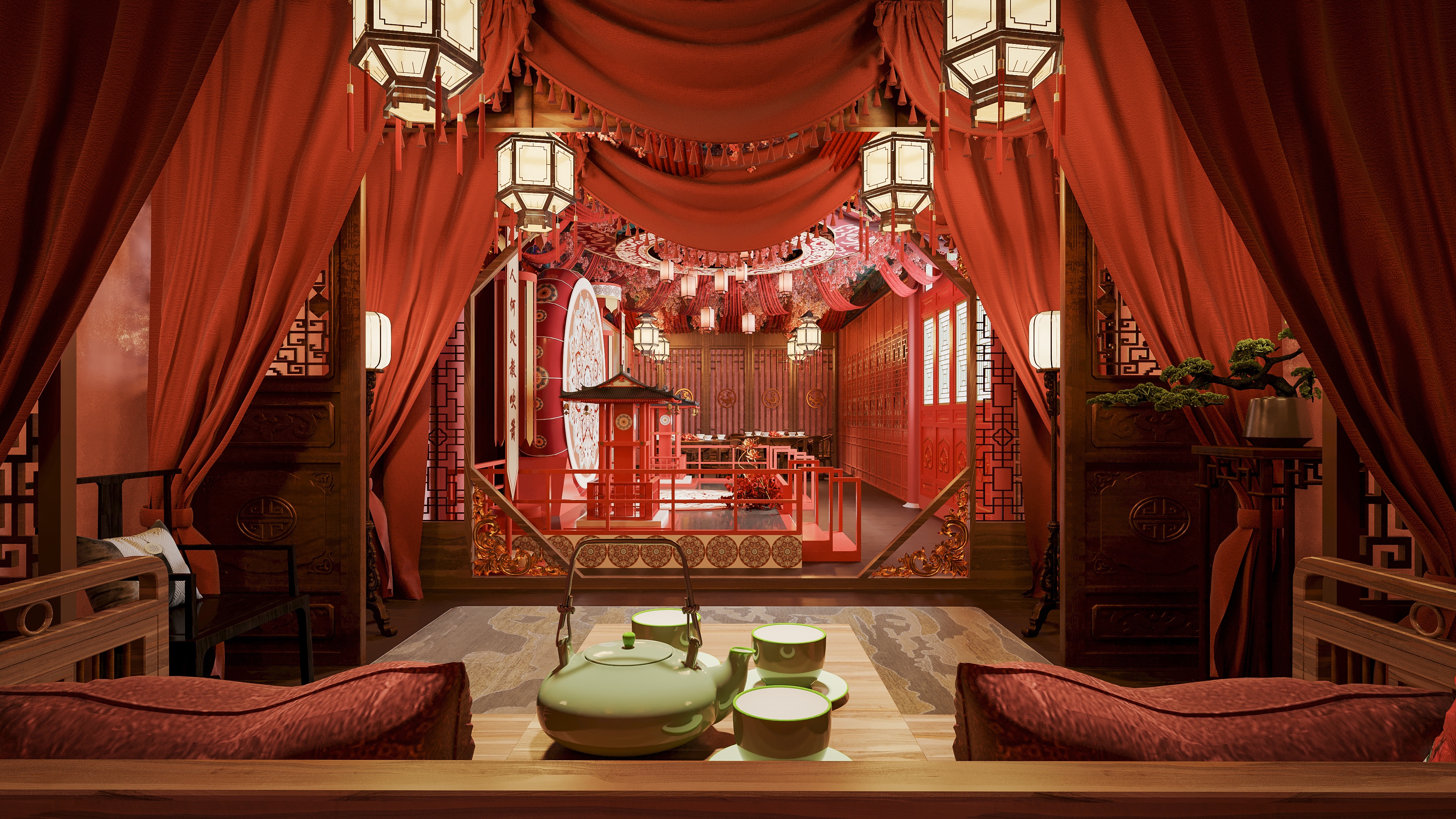 沉浸式剧本杀店设计丨中国广州-5