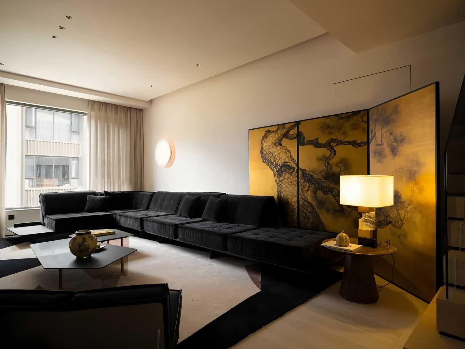 东方诗意美学的现代演绎丨中国成都丨成都集伽室内设计有限公司-9