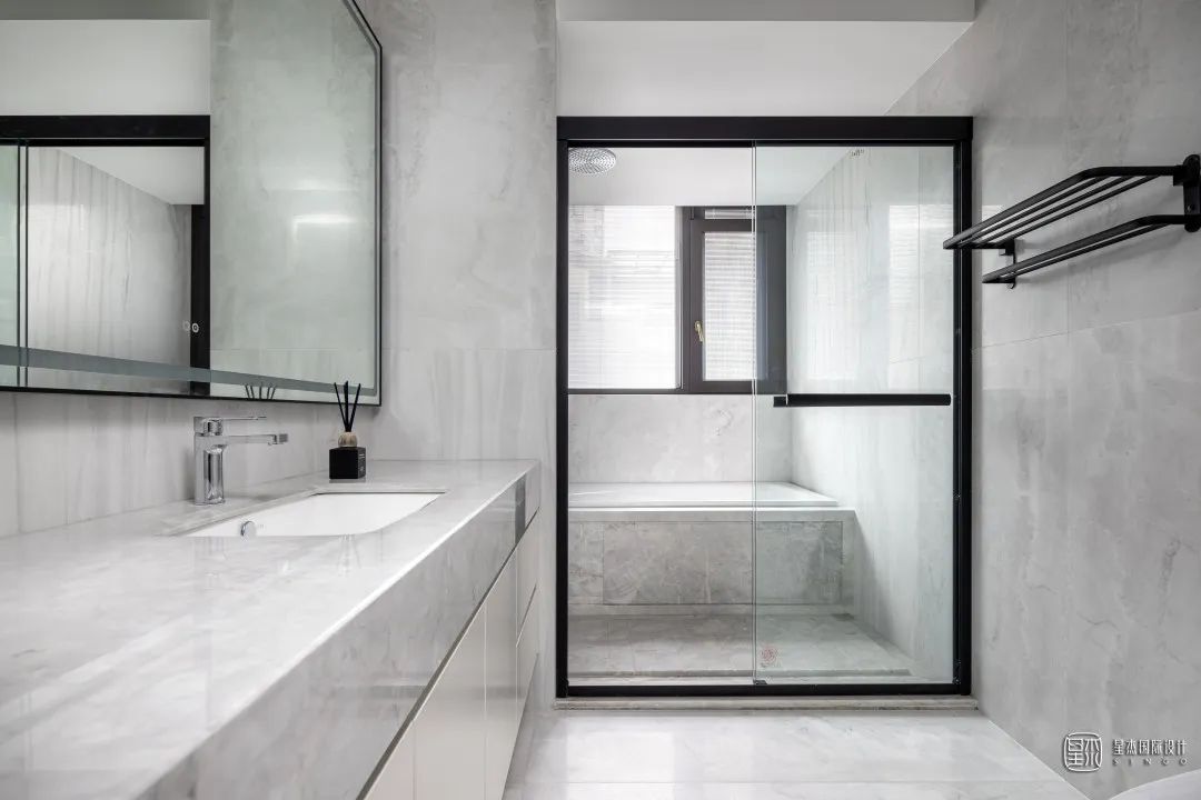 品质生活,现代暖灰调别墅空间-56