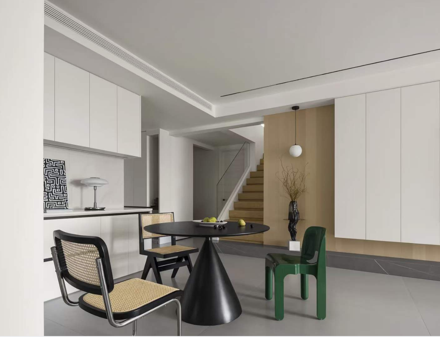 室内原木极简风格家装设计丨作者-7