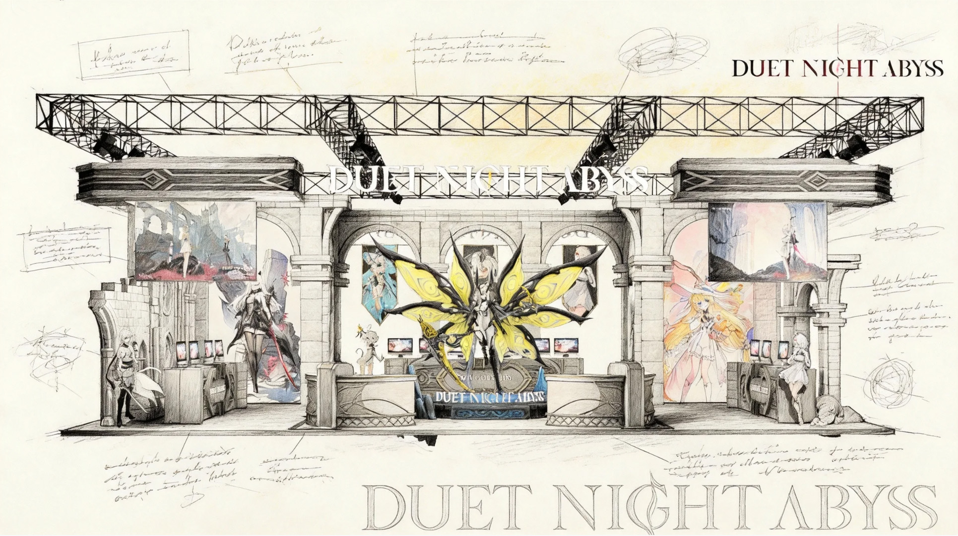 DUET NIGHT ABYSS 展台-6