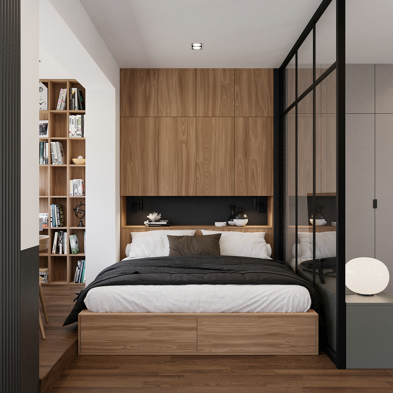 现代清简小公寓-11